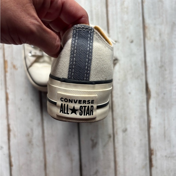 Converse | Low Platform Sneaker | Cream | Women’s 7.5 🤍👟 - Picture 10 of 13